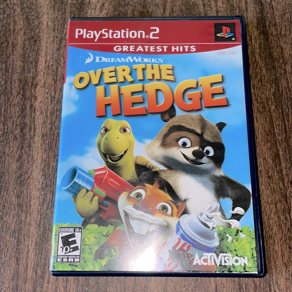 PlayStation 2 over the hedge dvd game